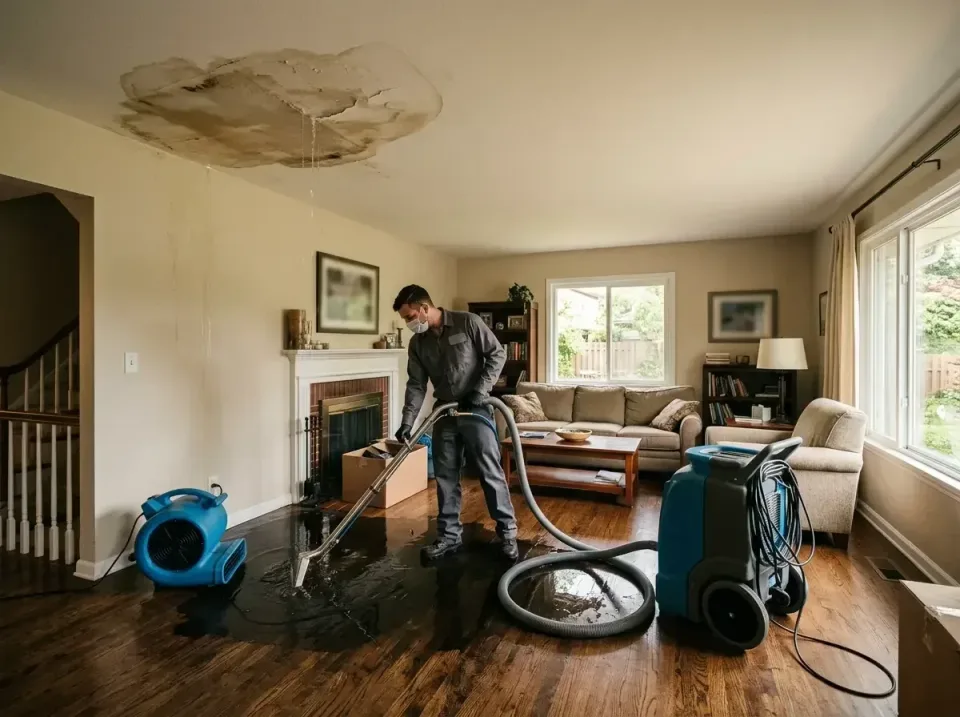 attic-pipe-burst-ceiling-drip-008 — frequently asked questions, Water Damage Restoration & Carpet Care in Windom, MN